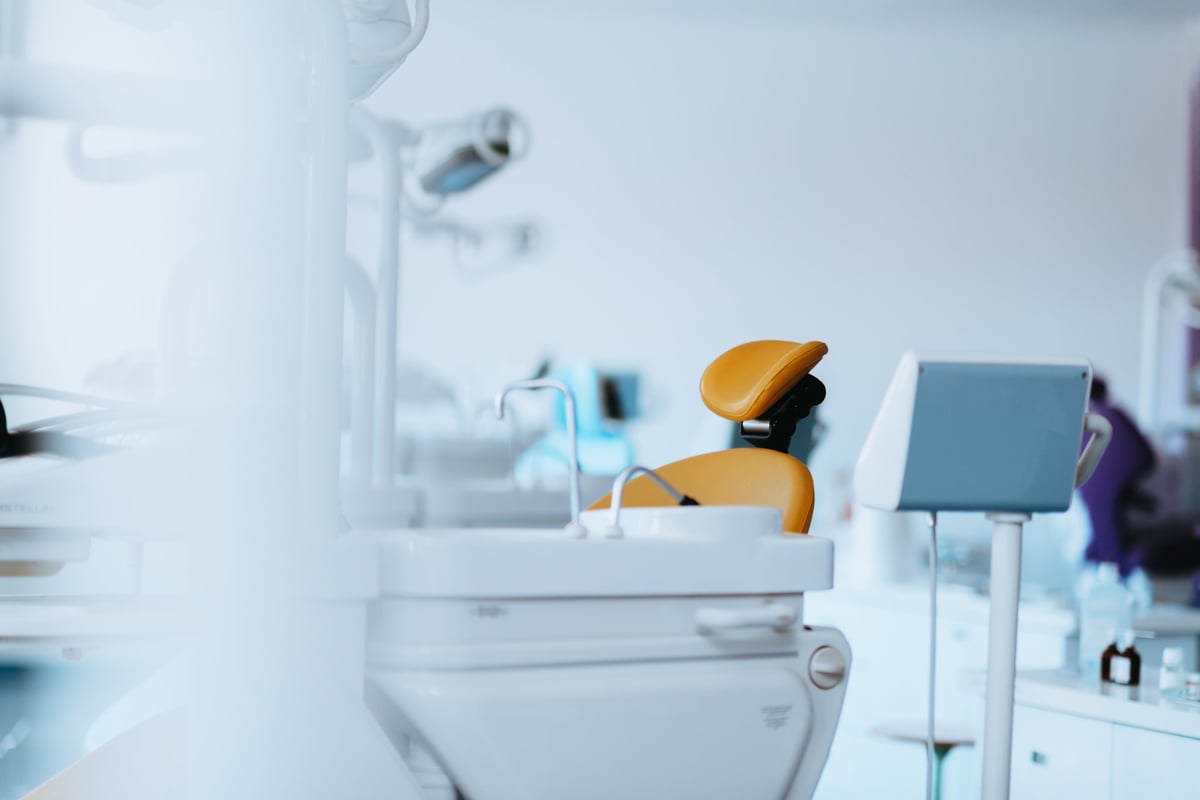 Modern dental clinic interior